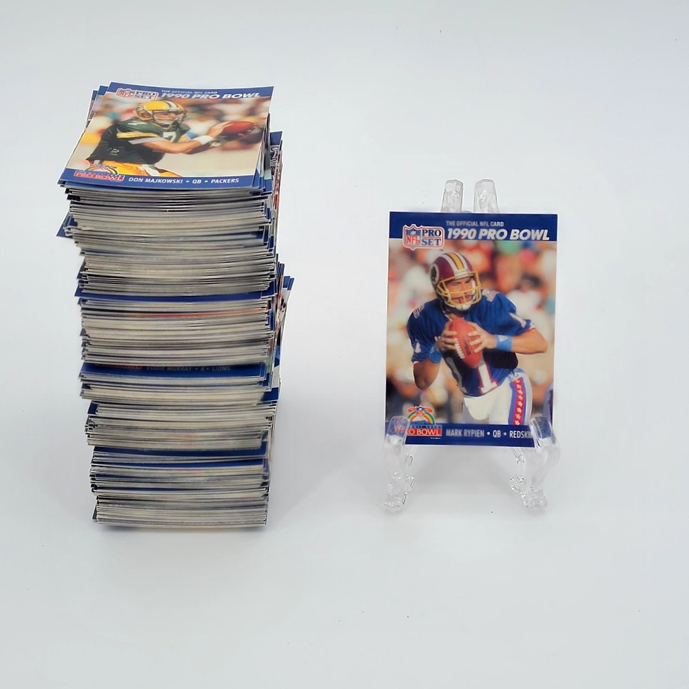 Pro Set 1990 NFL Football Cards Pro Bowl Lot, 360+ cards, Rookies, ECT
